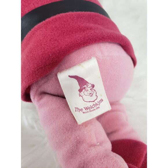 Vintage Animal Fair Welchkins Gnome Plush Doll Elf Kitschy BLUE EYES Retro Decor - Picture 4 of 6